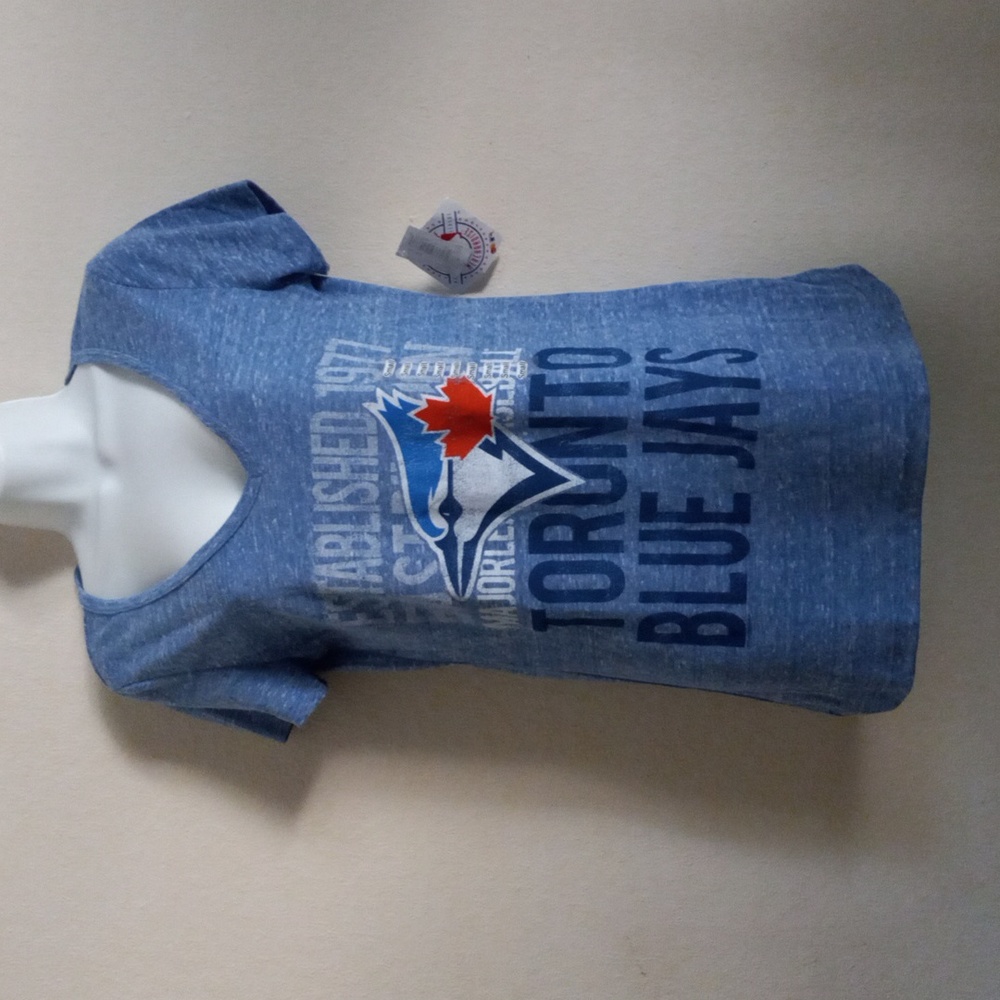 TORONTO BLUE JAYS Fan Tee Shirt (Small) Made By "Soft As A Grape"